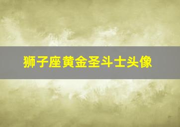 狮子座黄金圣斗士头像